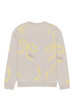 Lacy Bow Knitted Sweater