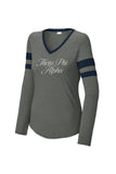 Halftime Striped Long Sleeve