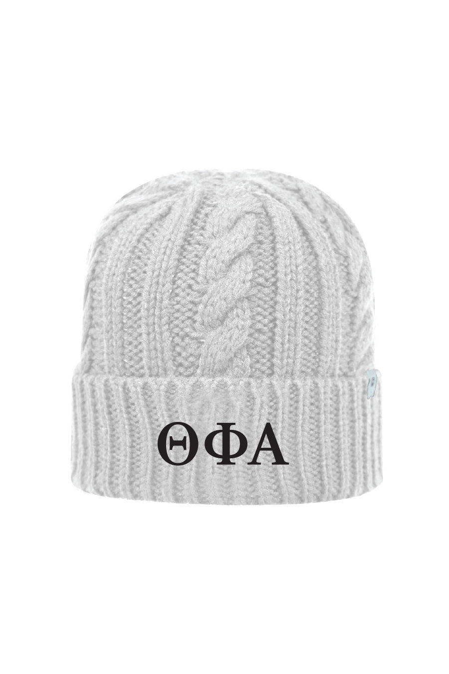 Embroidered Twill Beanie